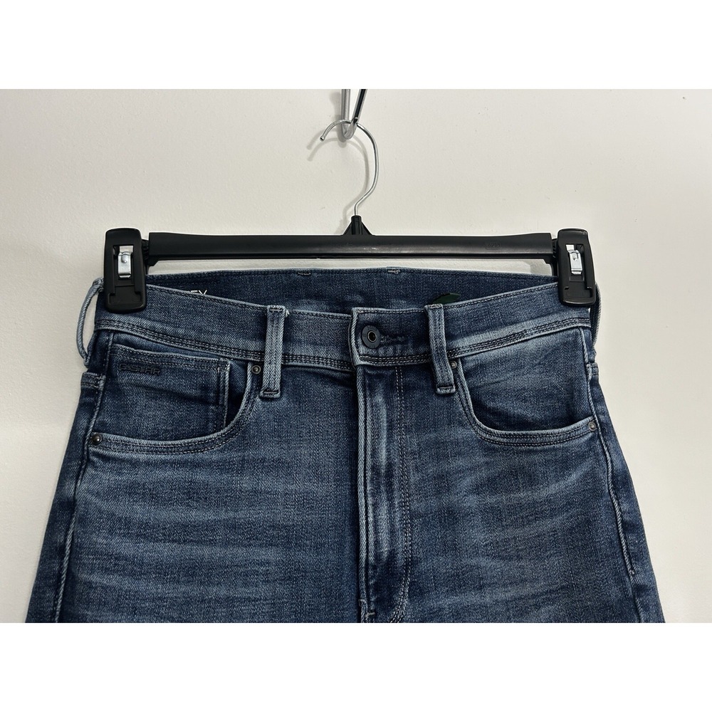 G-STAR RAW Kafey Ultra High Skinny Jeans Women's 26/32 Dark Wash Stretch Denim - Picture 5 of 16
